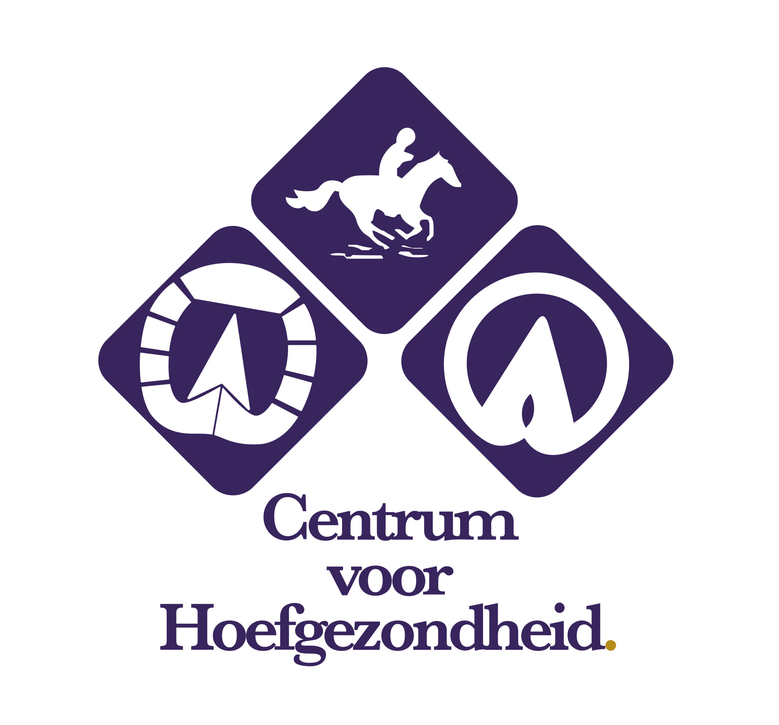 Logo centrum voor hoefgezondheid