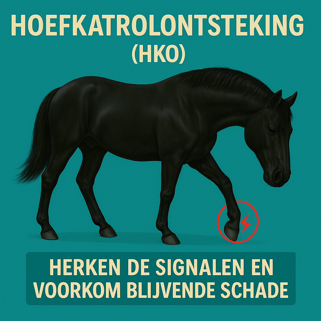 hko paard Hoefkatrolontsteking bij paarden herkennen en behandelen. symptomen herkennen
